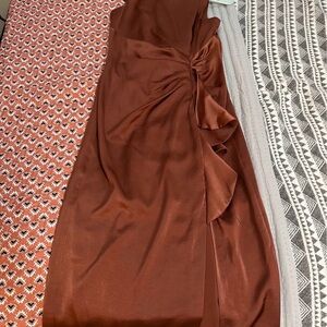 Vince Camuto Rich Brown Sleeveless Top